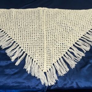 Handmade Crocheted Shawl